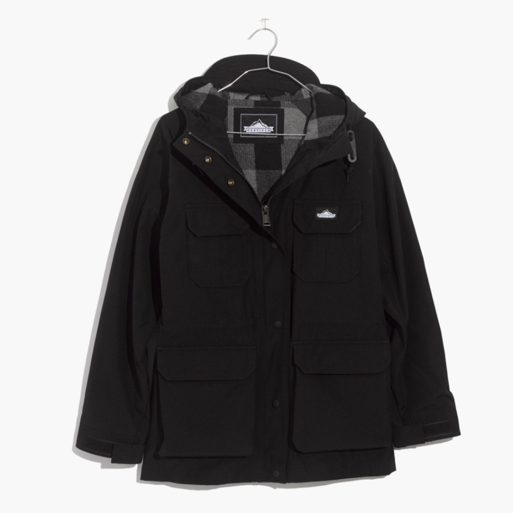 Penfield Kasson rain Jacket Madewell plaid flannel